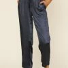 Wanderlust By Abby Easy Pull On Satin Pants