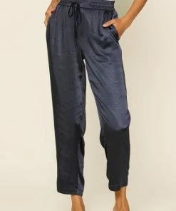 Wanderlust By Abby Easy Pull On Satin Pants