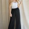 Wanderlust By Abby NEW Solid Drawstring Loose Pants