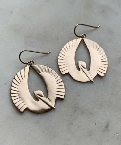 Mimosa Handcrafted Mimosa Pelican Earrings