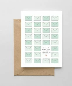 Wanderlust By Abby "Dad Here's A Card Since You Think I'm Always On My Phone" Card