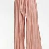 Wanderlust By Abby NEW Pleated Front Tie Wide Pants
