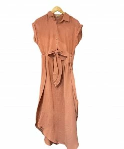 Wanderlust By Abby Dark Mauve Cutout Midi Dress