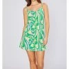Wanderlust By Abby NEW Swirl Print Mini Dress