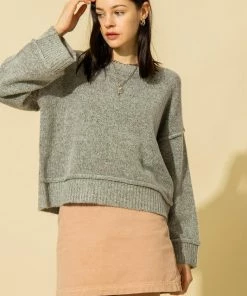 Wanderlust By Abby NEW Wide Sleeve Pullover Sweater