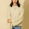 Wanderlust By Abby NEW Wide Sleeve Pullover Sweater