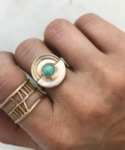 Mimosa Handcrafted JEWELRY Mimosa Rainbow Ring 11 Mimosa Handcrafted JEWELRY Mimosa Rainbow Ring