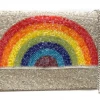 Wanderlust By Abby Rainbow Clutch NEW