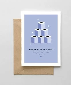 Wanderlust By Abby "Only The Finest Rolls For You Dad" Card NEW