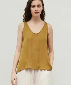 Wanderlust By Abby NEW Basic Satin Tank