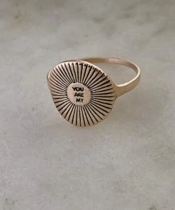 Mimosa Handcrafted JEWELRY Mimosa You Are My Sunshine Ring