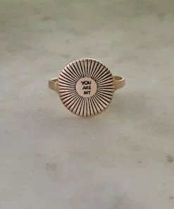 Mimosa Handcrafted JEWELRY Mimosa You Are My Sunshine Ring