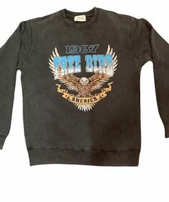Wanderlust By Abby Free Bird America Sweatshirt