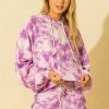 Wanderlust By Abby Tie Dye Oversized Balloon Sleeve Hoodie