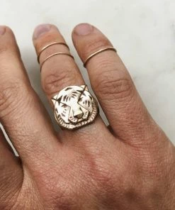 Mimosa Handcrafted NEW Mimosa Tiger Ring