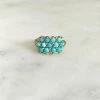 Mimosa Handcrafted JEWELRY Mimosa 13-Stone Turquoise Ring
