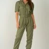 Wanderlust By Abby NEW Olive Jumpsuit