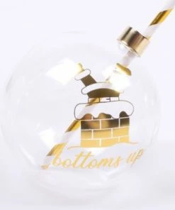 Wanderlust By Abby Clear Christmas Ornament Glasses