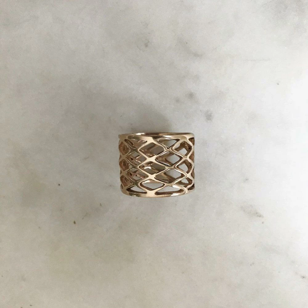 Mimosa Handcrafted Mimosa Window Ring JEWELRY 3 Mimosa Handcrafted Mimosa Window Ring JEWELRY